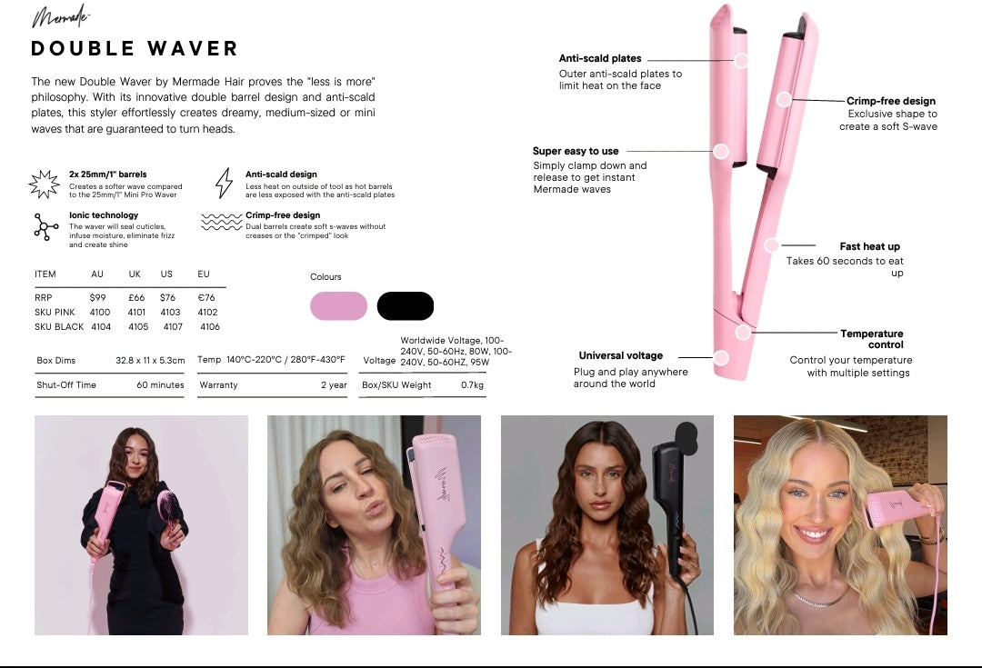 Mermade Double Waver